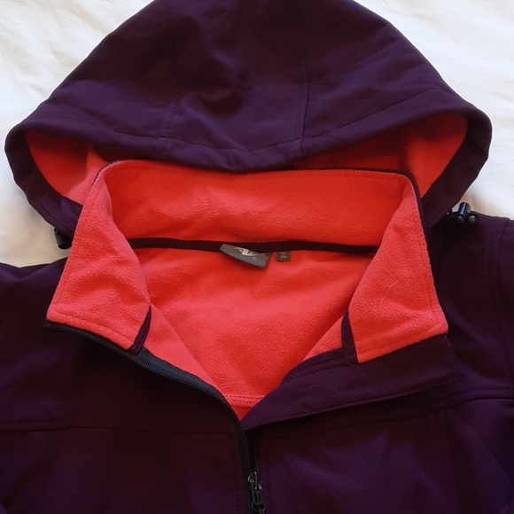 Softshell fleece lined jacket coat - Picture 4 of 5